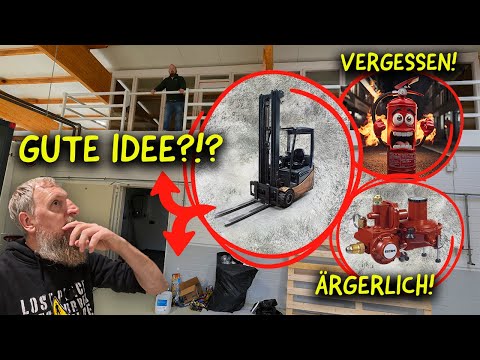 Feuerlöscher vergessen – Ärger mit Gastank! 🔥 Trotzdem geht’s weiter in der Halle!