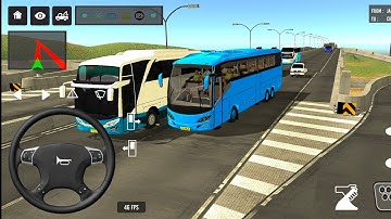 euro coach bus simulator🤩 || new coach bus simulator part-3 Android gameplay