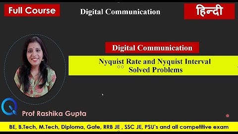 #12  Nyquist Rate and Nyquist Interval (Solved Problems)