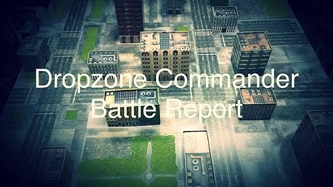 Dropzone Commander-Our first battle