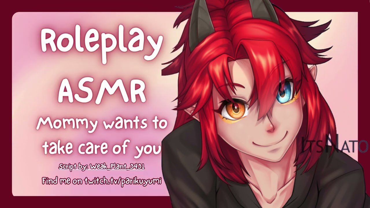 [RP ASMR] Слушай маму [Щекотка][Усталость, утешение][Забота][Сладкий][Объятия][Мамочка]