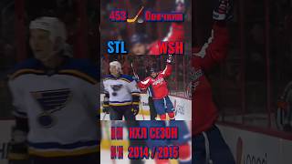 🏒453 шайба Овечкин нхл - регулярный чемпионат 14/15 Вашингтон Кэпиталз - Сент-Луис Блюз #shorts