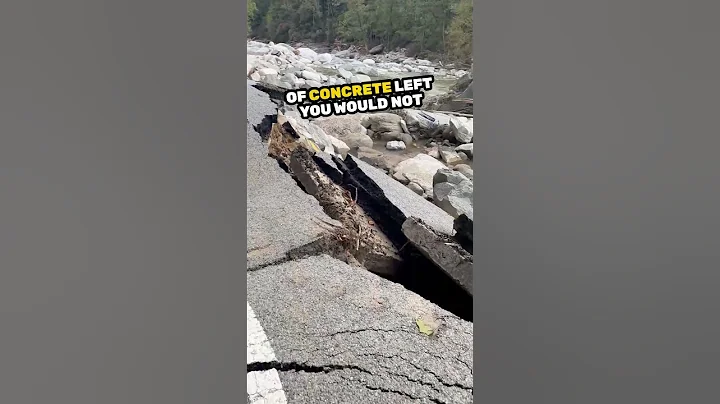 This road explains Hurricane Helene devastation 😯