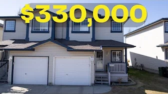 Touring a Cute Half Duplex In Edmonton | 409 Hudson Court