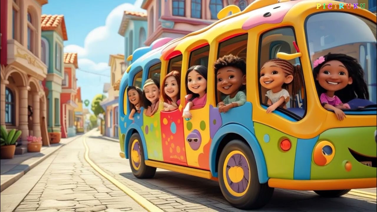 The wheels of the bus - by PICIRUKU TV