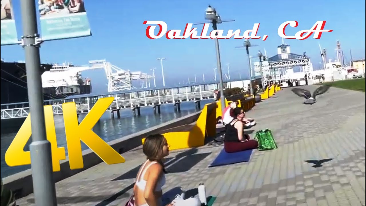 [4K] - Oakland, CA (Inner Harbor)