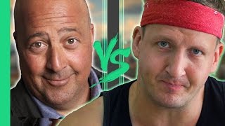 Sonny VS Andrew Zimmern - Stinky Tofu in Taiwan