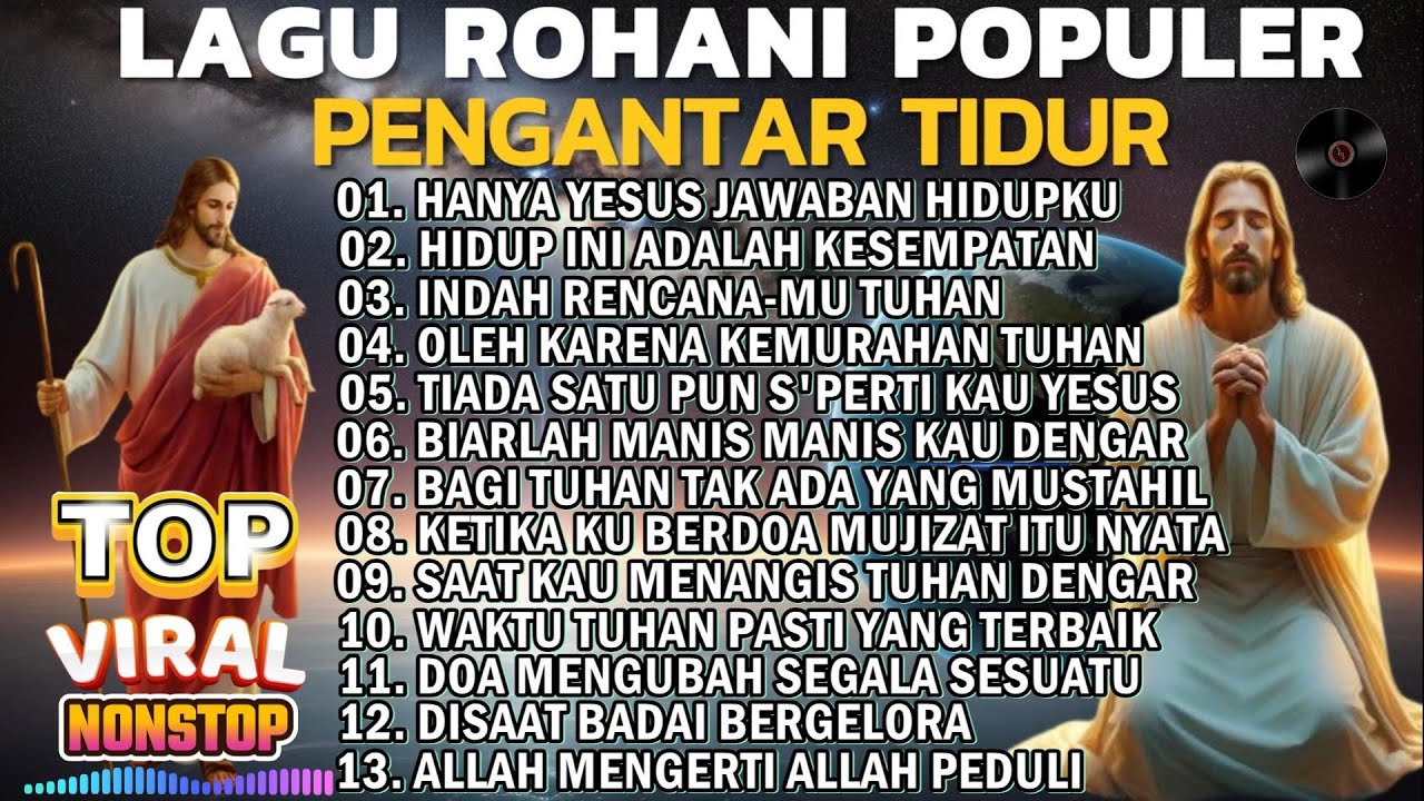 KUMPULAN LAGU PUJIAN ROHANI PALING POPULER 2025 - PENGANTAR TIDUR