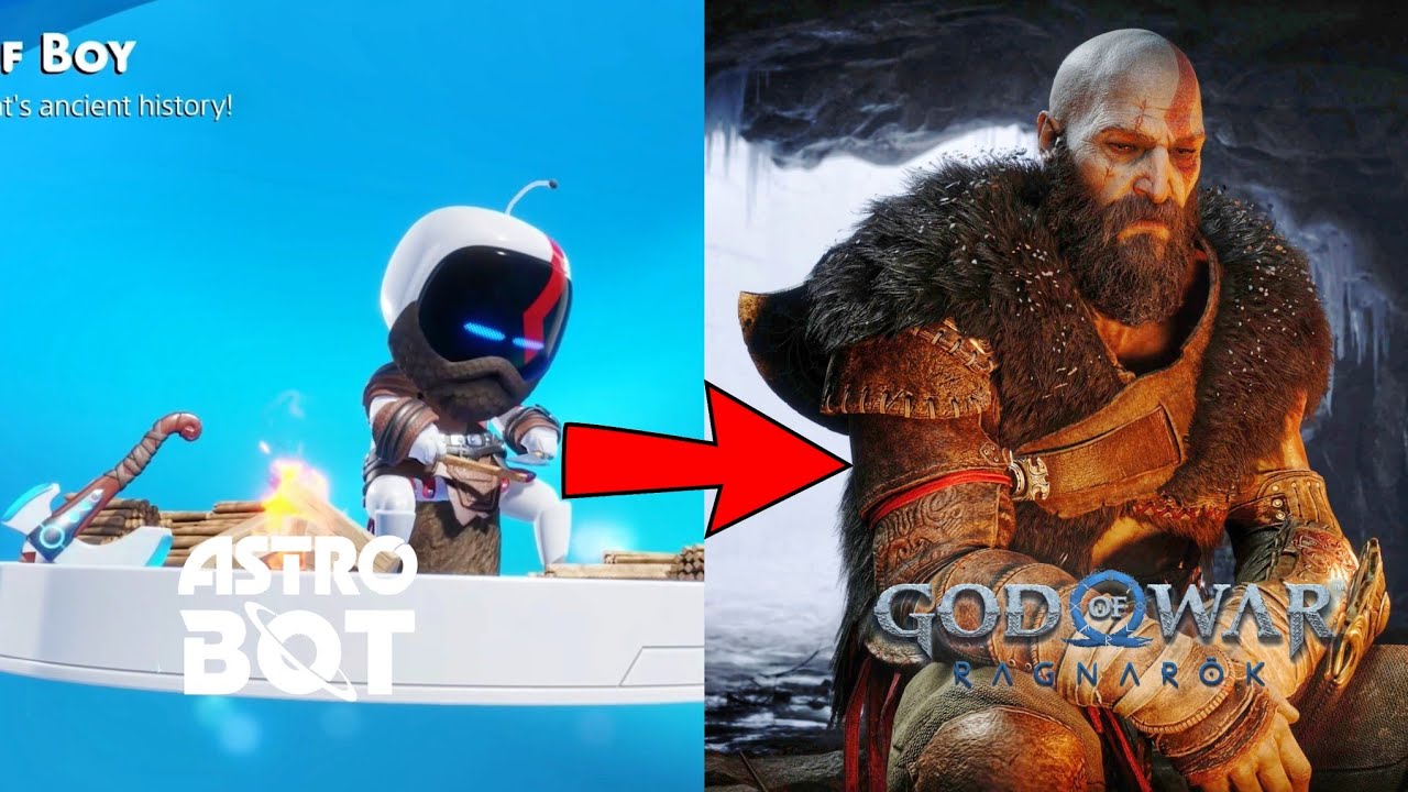 Astro Bot| God of war RAGNAROK Astro bots vs Characters - YouTube