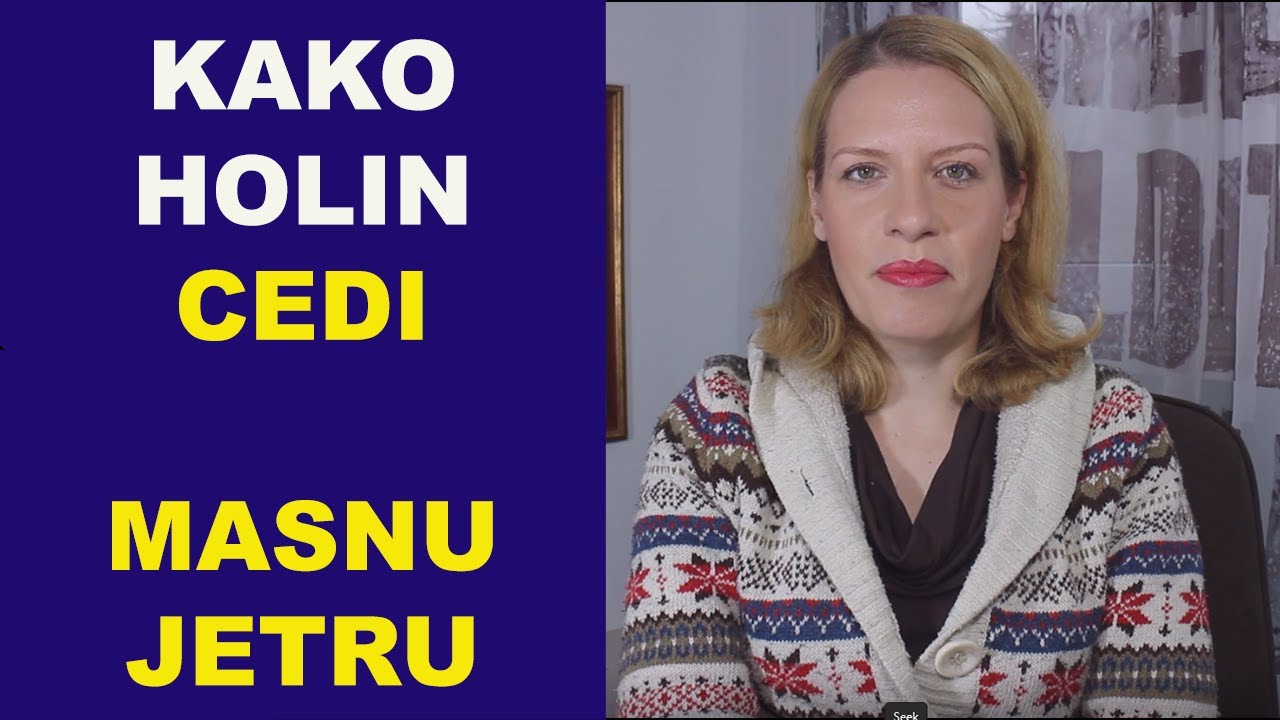 Kako HOLIN cedi masnu jetru /dr Bojana Mandić