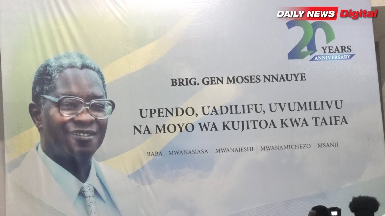 #TAZAMA| KUMBUKIZI YA MIAKA 20 YA KIFO CHA BRIGEDIA MOSES NNAUYE, KIKWETE, KINANA WATOA NENO