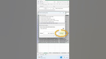 Cara meng Highlight Baris Data Tabel  #tutorialmsexcel