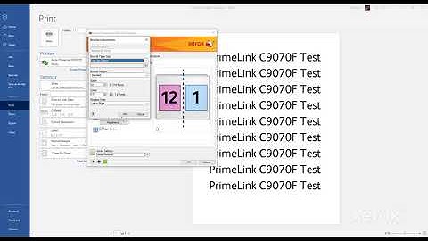 Xerox® PrimeLink® C9070F Printer Properties