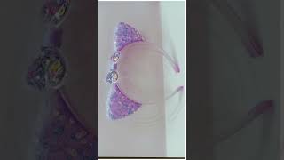 Adorable Bunny Ear Hair Band with Sequin Work and Jelly Bag Bow