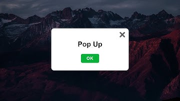 Pop Up Window JS | JavaScript Modal