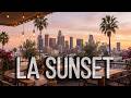 Los Angeles Sunset Café Jazz 🌴 Smooth Evening Jazz for Relaxing &amp; Study