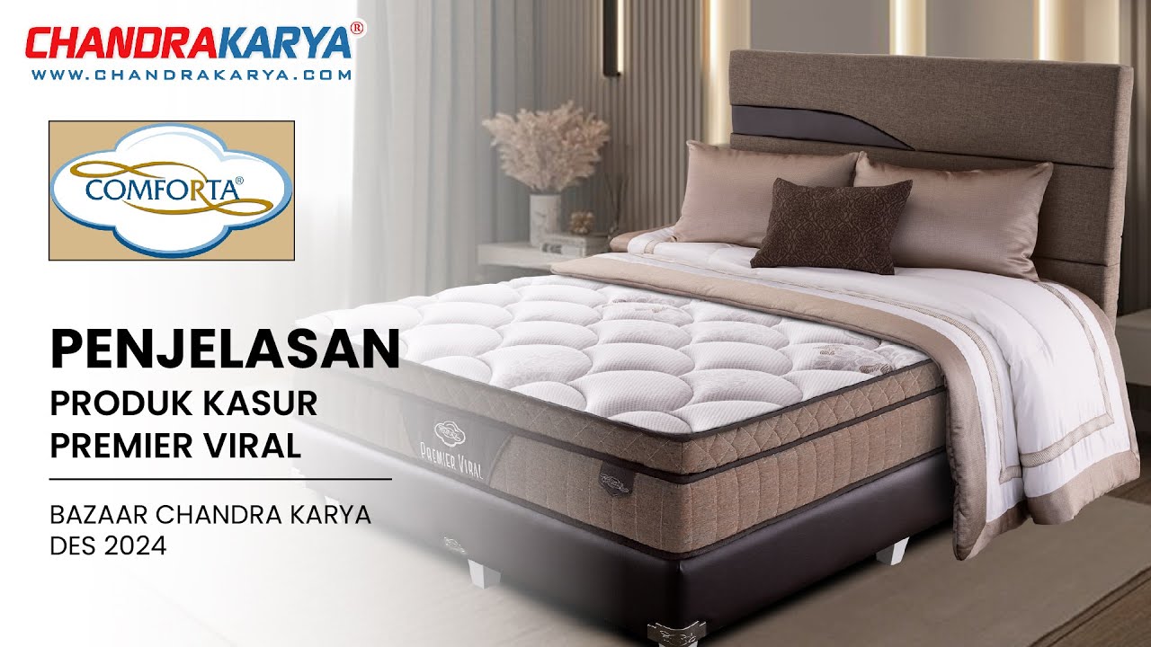 Penjelasan Produk Springbed Comforta tipe Premier Viral - Bazaar Chandra Karya Desember 2024