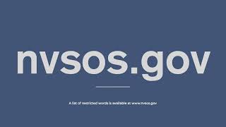 State of Nevada Official - Foreign Corporation Formation - SilverFlume