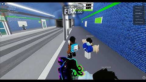 Roblox Automatic Subway from Olympus Square (line 2) to Electron A Tower (line 1)