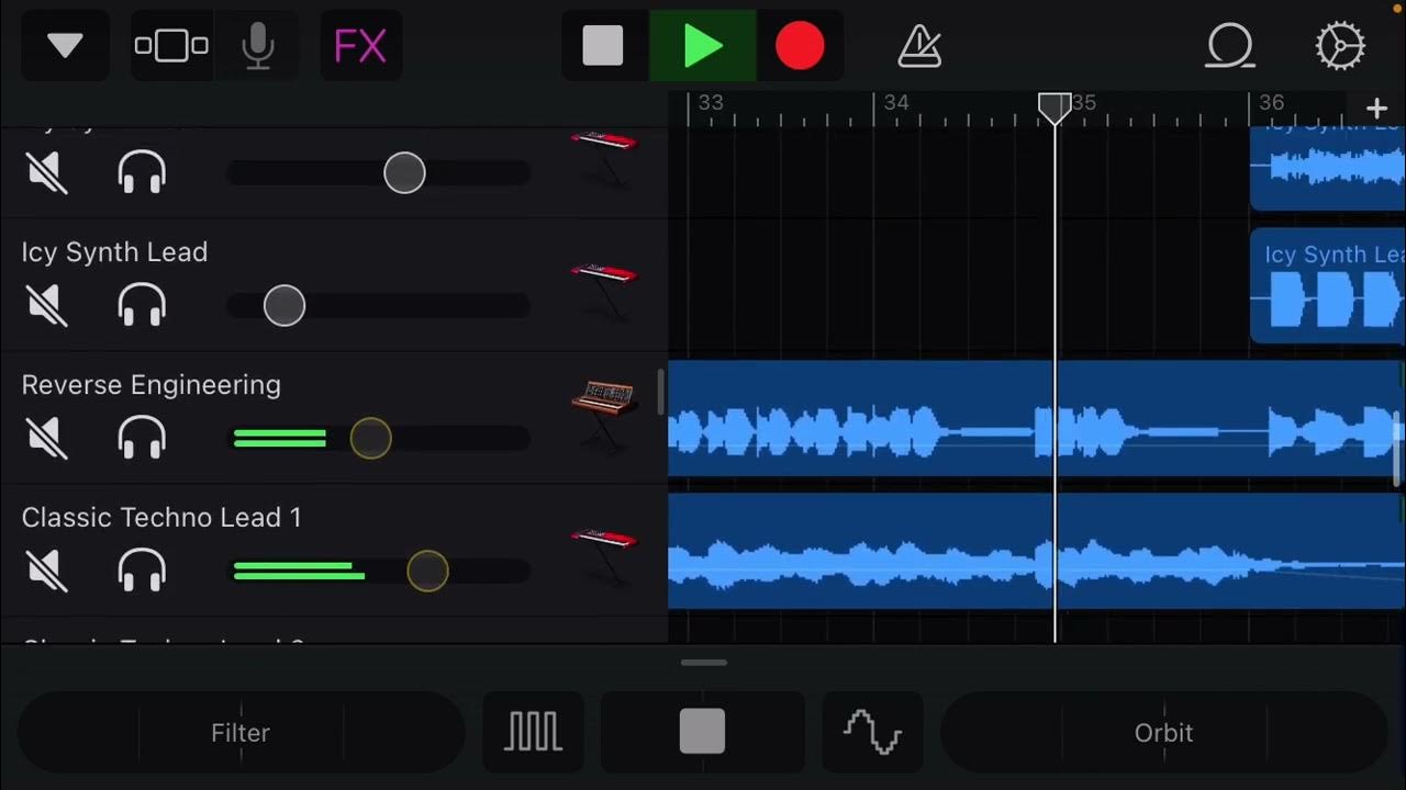 GarageBand初心者がIcy Synth LeadとFXを使ってみた YouTube