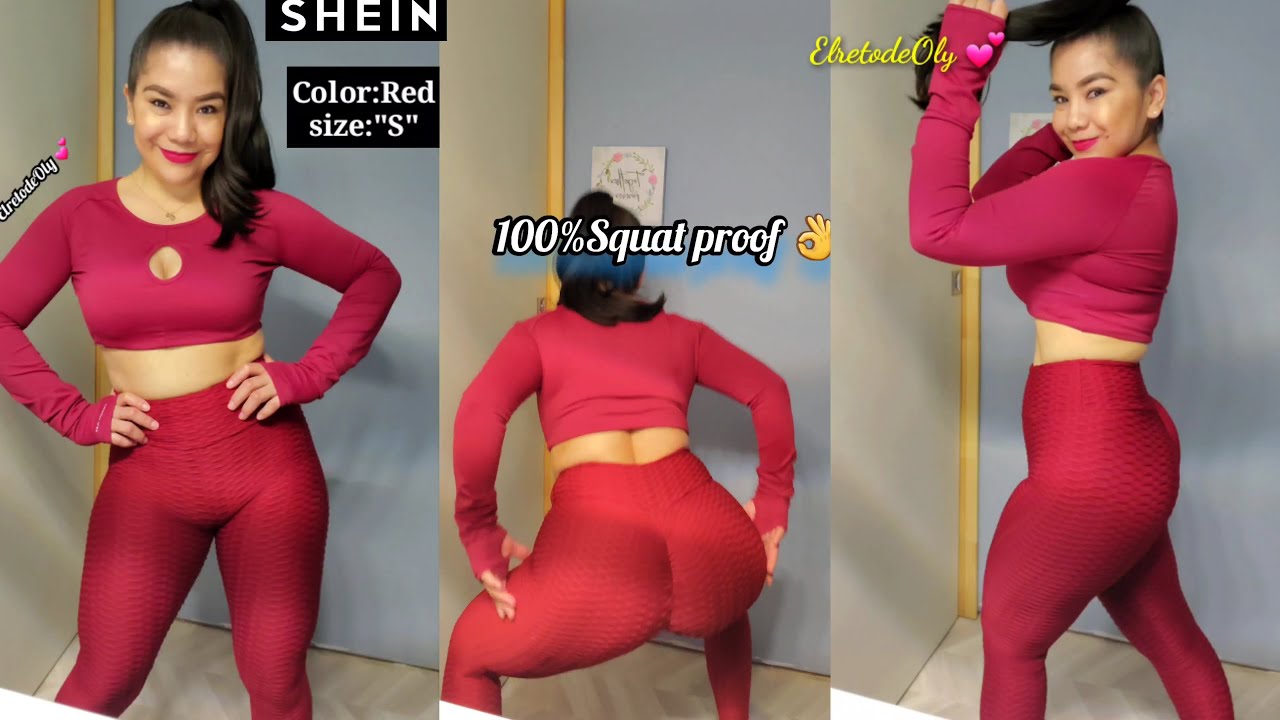 Los Famosos Leggings De #Tiktok De la Tienda#Shein  Video Review