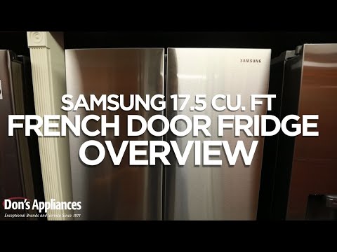 Samsung 17.5 Cu. Ft. Fingerprint Resistant Stainless Steel ...