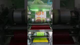 6 color roll to roll label flexographic printing machine,Máquina de impresión de etiquetas adhesivas