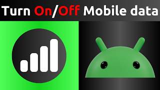 How to Turn Off or On Mobile Data on Android screenshot 1