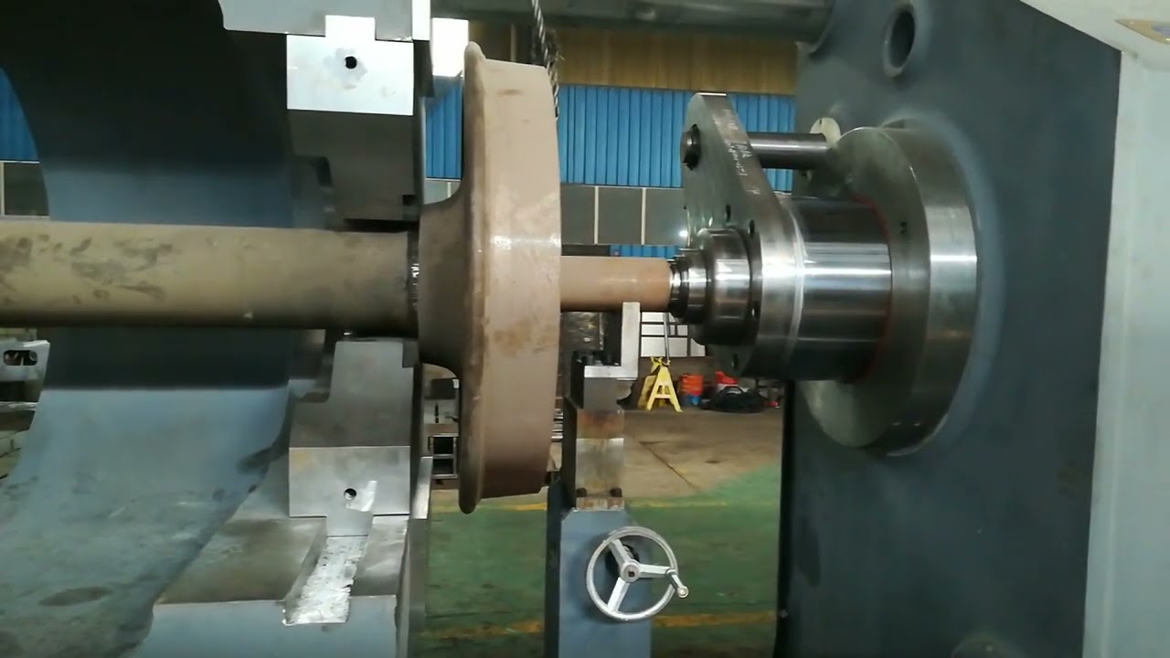 Wheel Dismounting - Horizontal Hydraulic Wheel Press
