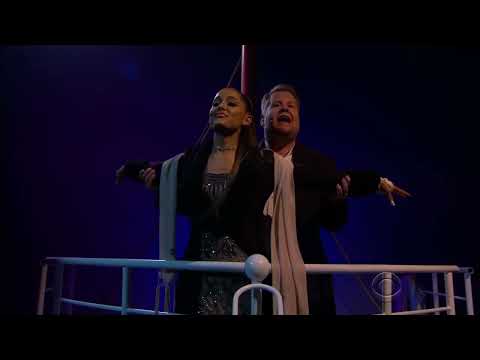 Ariana Grande My Heart Will Go On And More Live On The Late Late Show With James Corden 2024 