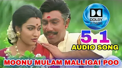 Moonu Mulam Malligai Poo song high quality Audio song | Dolby Atmos 5.1 | siva audios