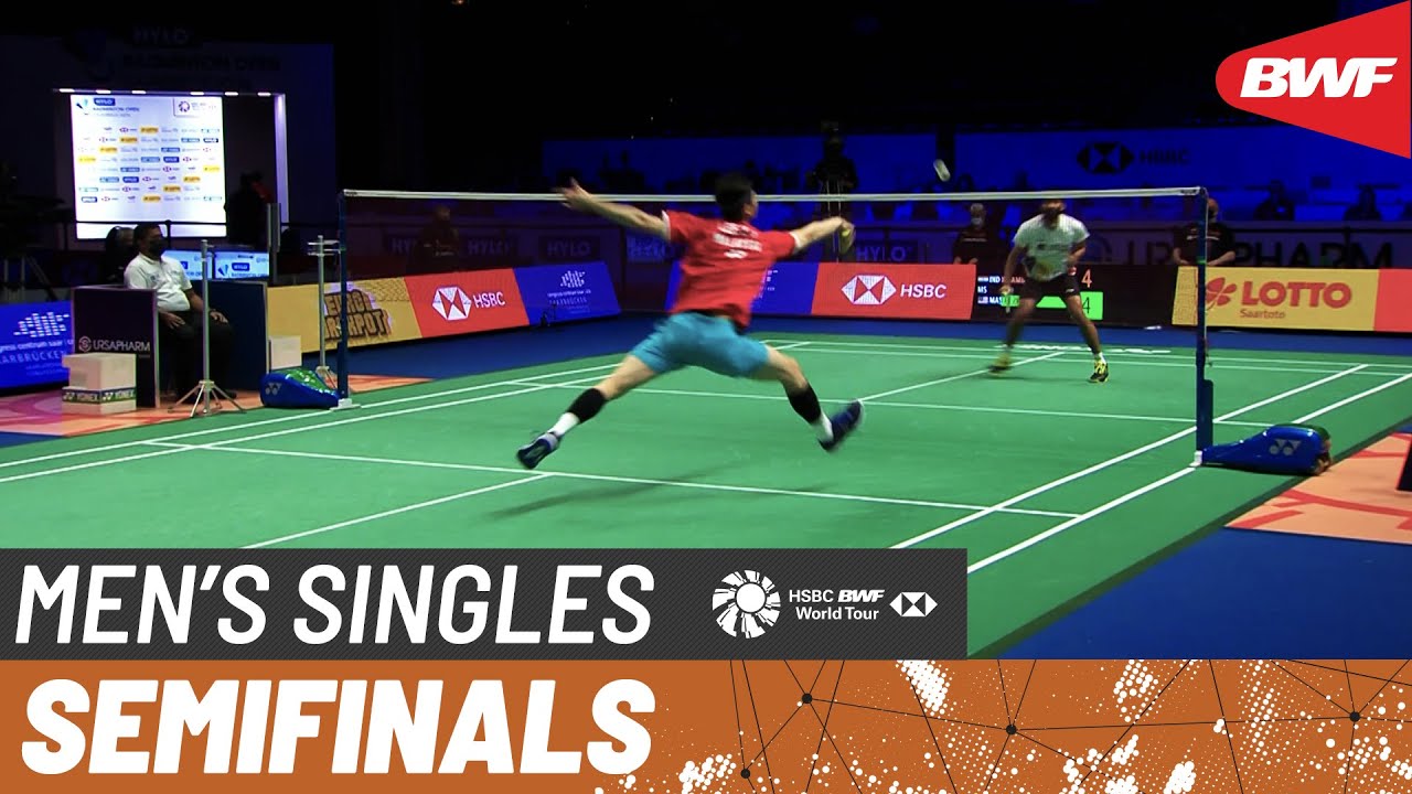 HYLO Open 2021 Kidambi Srikanth (IND) 6 vs Lee Zii Jia (MAS) 2 Semifinals