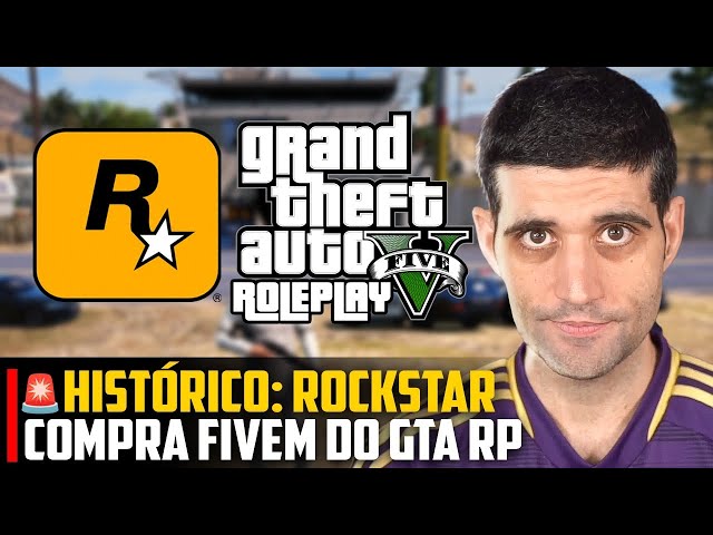 GTA V (RP)  Rockstar Games comprou o estúdio que criou FiveM e RedM ·  Games Indies