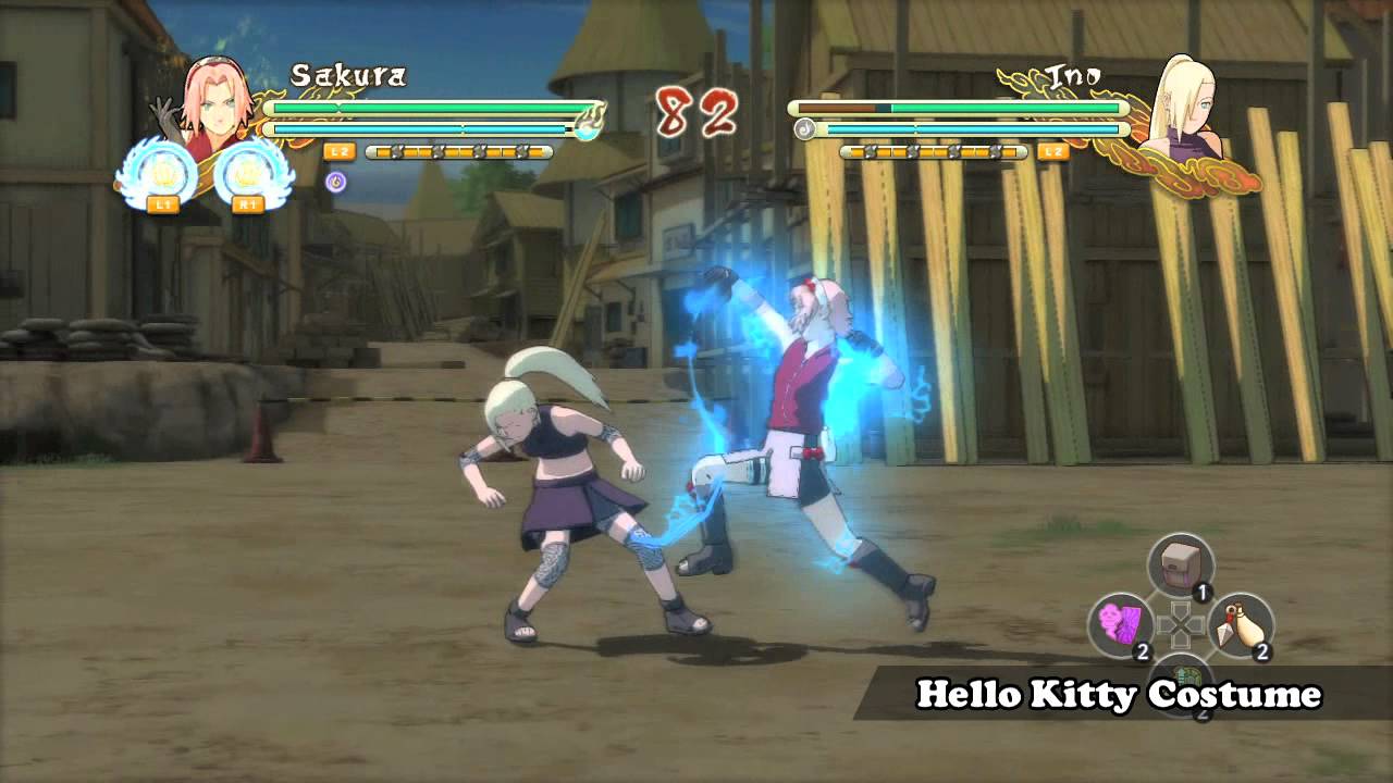 Naruto Shippuden Ultimate Ninja Storm 3 - Hello Kitty Costume (Sakura)