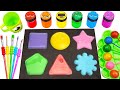 Satisfying Video | How to Make Glittery Rainbow Geometric Slime from BIG SPRUNKI and Relaxing ASMR