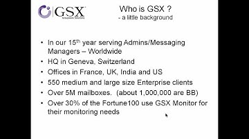 GSX Company Overview