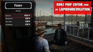 Travel By Boat To Guarma! | Red Dead Redemption 2 Mod Showcase