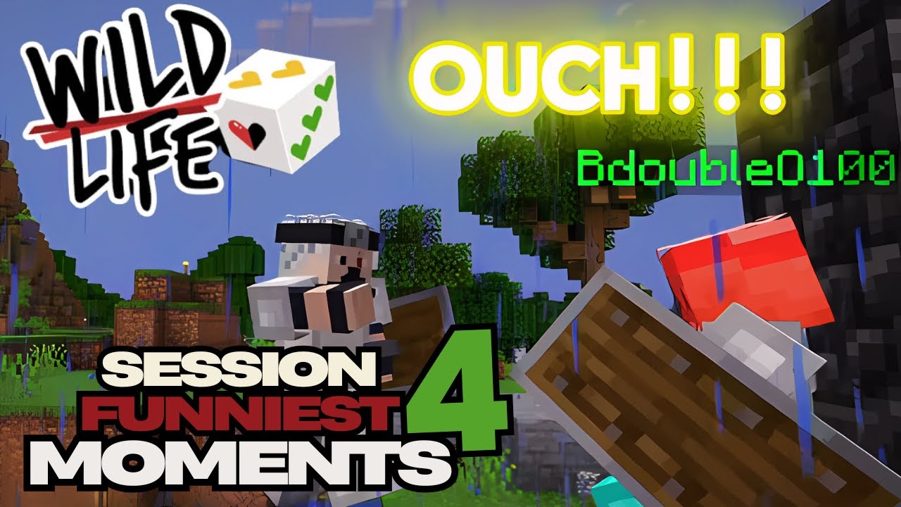 Самые смешные моменты из эпизода 4 Wild Life SMP (при участии Grian, LDShadowLady, Mumbo и других)
