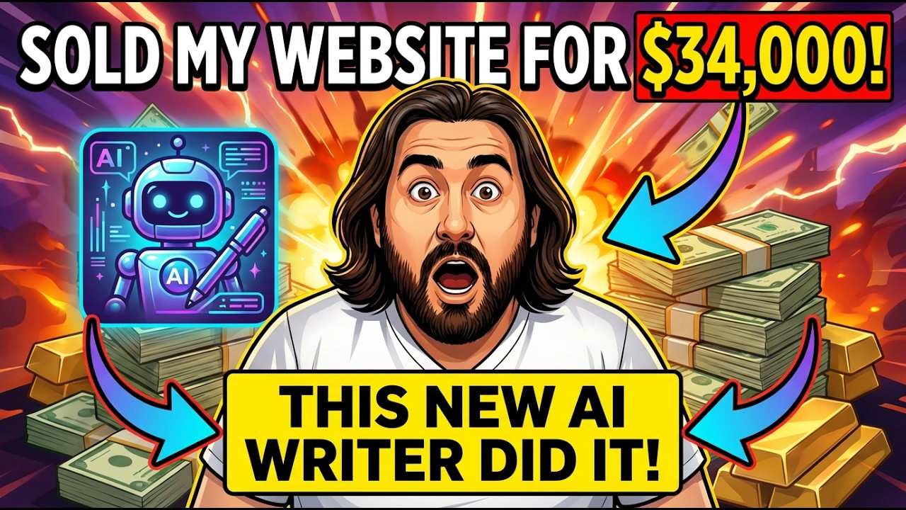 This Crazy AI Writing Tool Sold My Site for $34K [Proof]