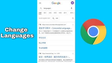 How to change google chrome language in mobile