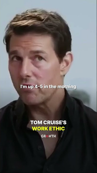 Tom Cruise's Insane Work Ethic.