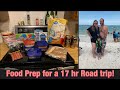 Meal Prep for Our 17 Hour Road Trip! || Meals and Snacks!