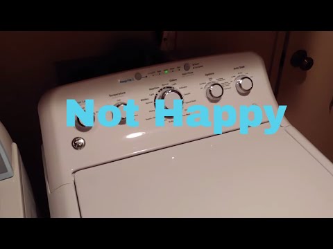 GE GTW465ASNWW Washing Machine Review...Not Happy