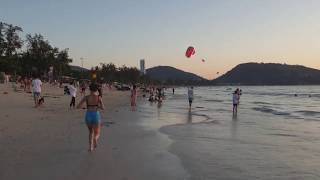Пхукет Таиланд Закат пляж ПАТОНГ 2020 Thailand Phuket Patong