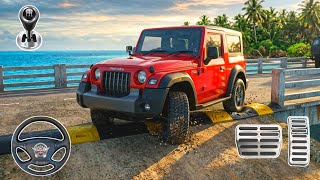 💥Mahindra Thar ROXX 4×4 vs Extreme Speed Breaker Road | BUSSID Gameplay😱 screenshot 5