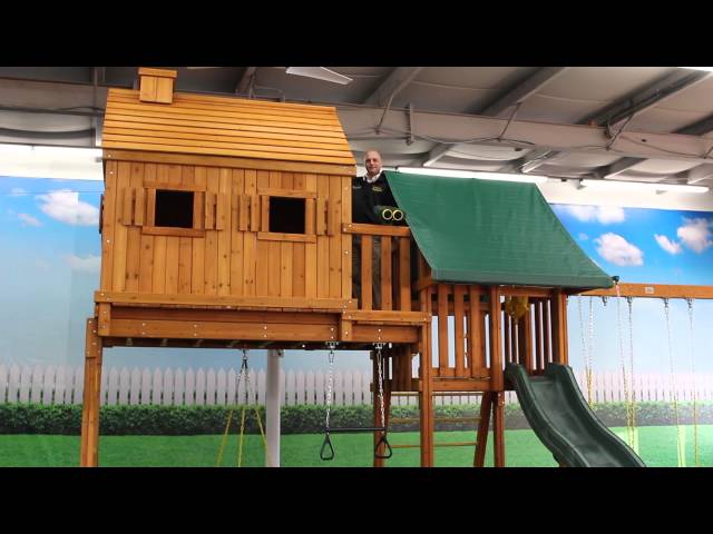 The Fantasy Tree House Swing Set - Youtube