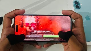 Unboxing + Gameplay Test on iphone 16 ( Apple A18 3nm ) Chipset.