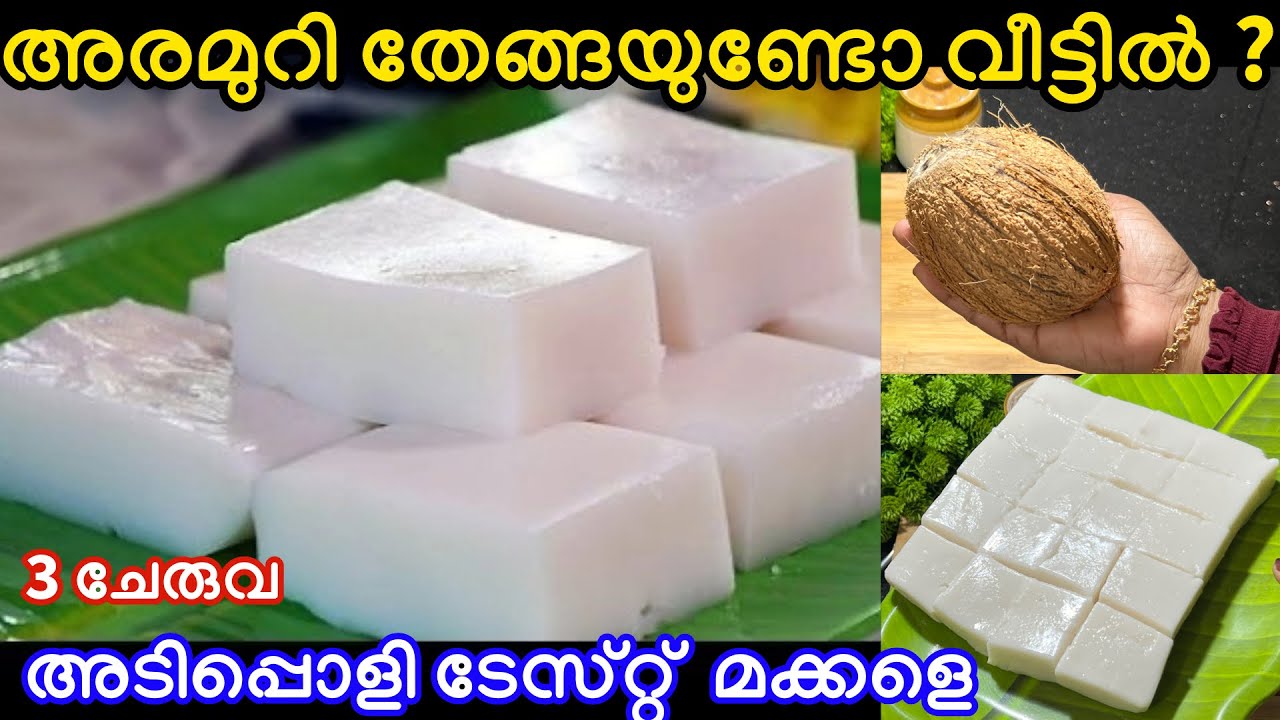 അര മുറി തേങ്ങയുണ്ടോ വീട്ടിൽ വെറും 3 ചേരുവ എത്ര തിന്നാലും കൊതി തിരൂല മക്കളെ 