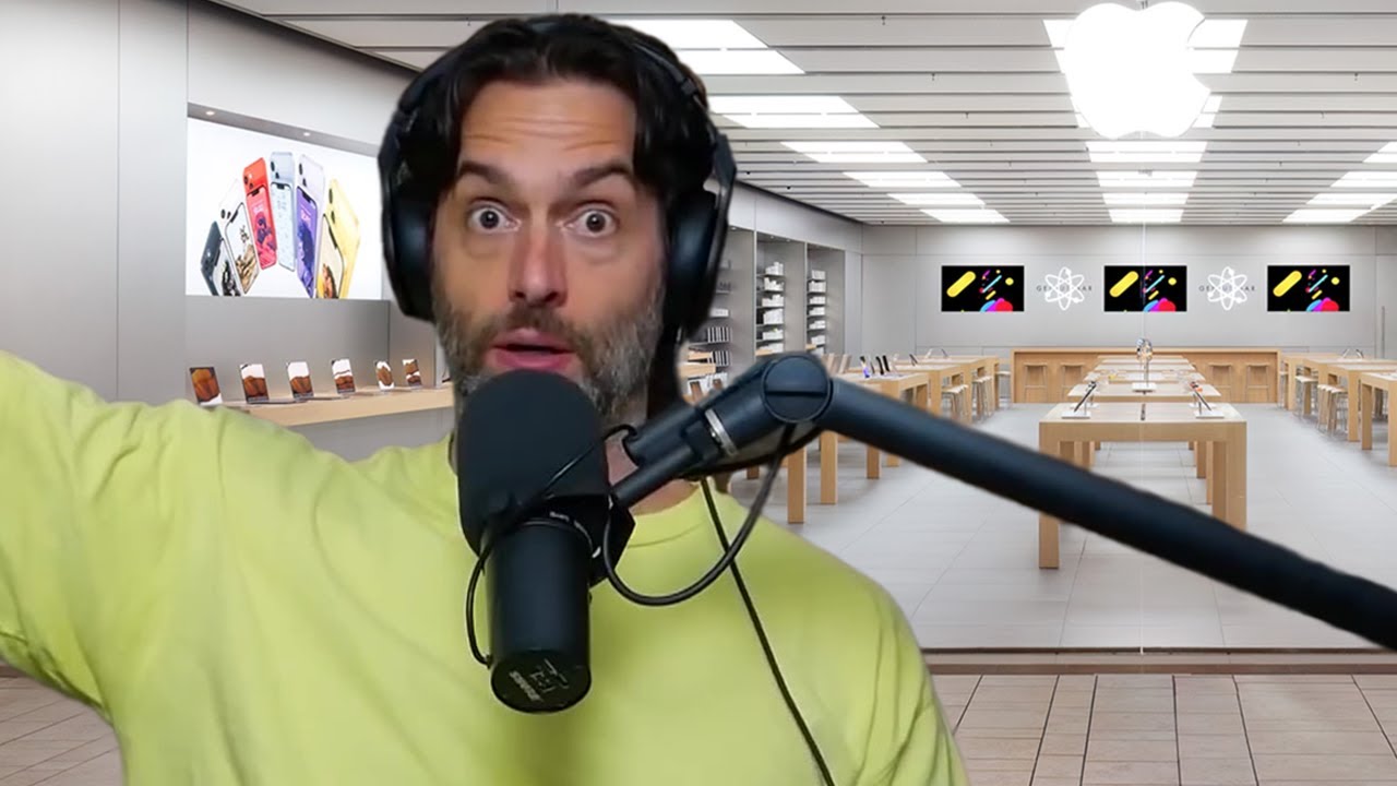 Chris D'Elia vs Apple Store