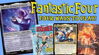 How to upgrade the Fantastic Four precon with ALL MARVEL cards | MTG Deckbuilding Guide